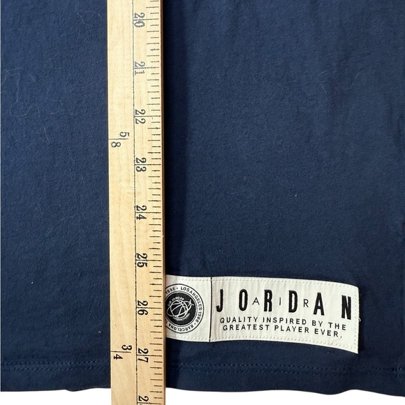 Air Jordan Tokyo Japan Navy Blue Olympics Long Sleeve Tee Shirt Size XXL RARE - Picture 11 of 11